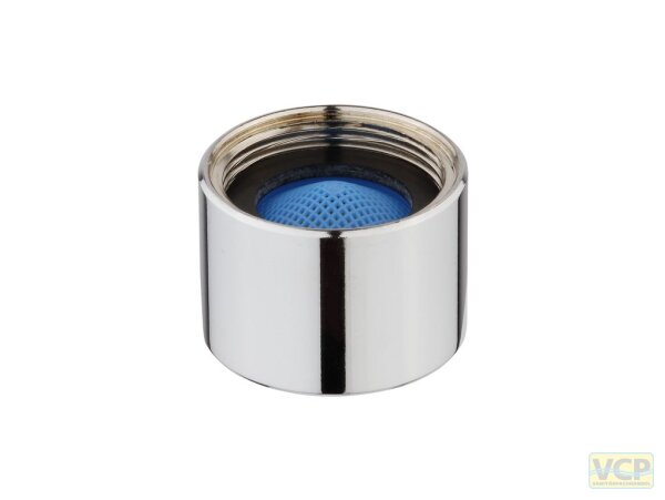 Turbulator-Strahlregler mit Sondergewinde M22x1 Ig Ø 27,0 x H 17,0mm verchromt