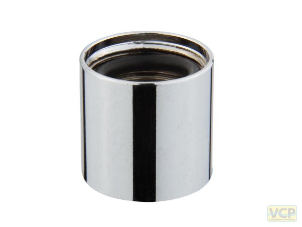 Turbulator-Strahlregler mit Sondergewinde M19x1 Ig Ø 21,0 x H 17,5mm verchromt