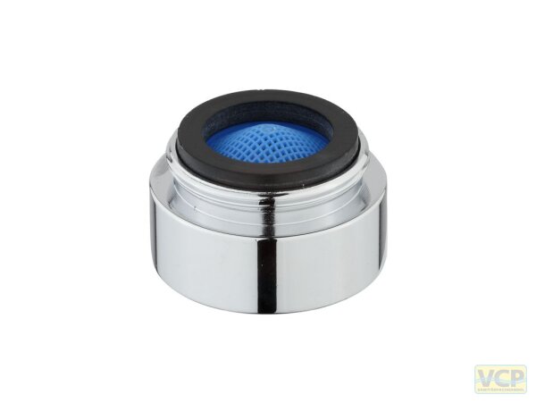 Turbulator-Strahlregler mit Sondergewinde M24x1 Ag Ø 28,0 x H 15,0mm verchromt