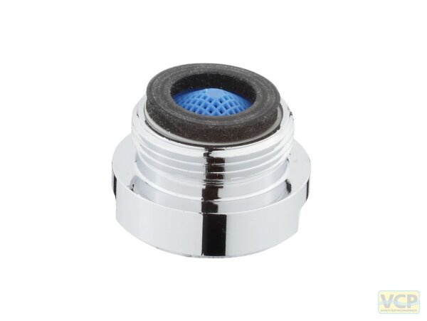 Turbulator-Strahlregler mit Sondergewinde M18x1 Ag Ø 22,0 x H 12,8mm verchromt für Jado Armaturen