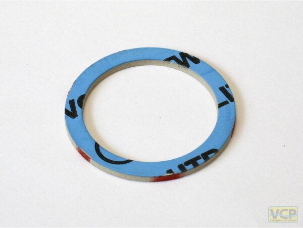 GASFALIT® Dichtungen für Zweistutzen-Gaszähler DN32/R5/4" 39x49x2,5mm Verschraubungen nach DIN 3376 Teil 1