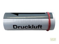 Klebebezeichnungsband Druckluft Farbe grau DIN2404...