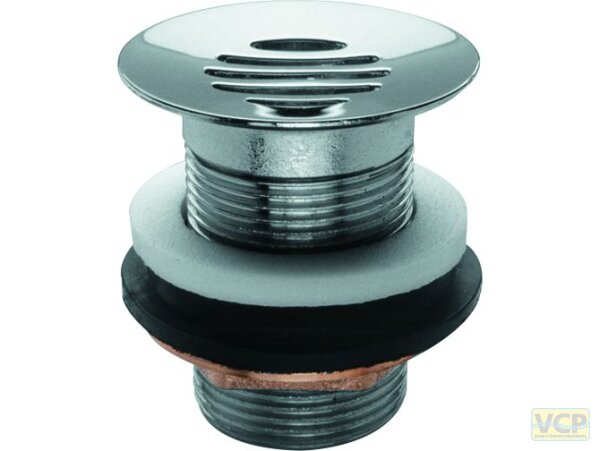 Ablaufventil 5/4" "Design" mit Schlitzsieb nicht verschließbar