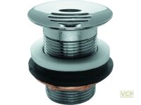 Ablaufventil 5/4" "Design" mit Schlitzsieb...