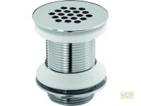 Ablaufventil 5/4" "Design" mit Lochsieb...