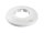Rosette für Spültischsifon DN 40 Ø84 H12,7 weiß