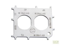 Multifunktionsschlüssel "PROFI" Edelstahl...