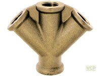 4-Wege-Stück 1/2"Ig