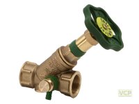 KFR-Schrägsitzventil 3/4" mit Entleerung,...