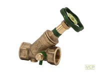 KFR-Schrägsitzventil 1" mit Entleerung, nicht...