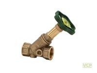 Freistrom-Schrägsitzventil 3/4" ohne...