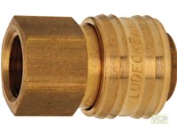 Druckluftkupplung Messing 3/8"Ig