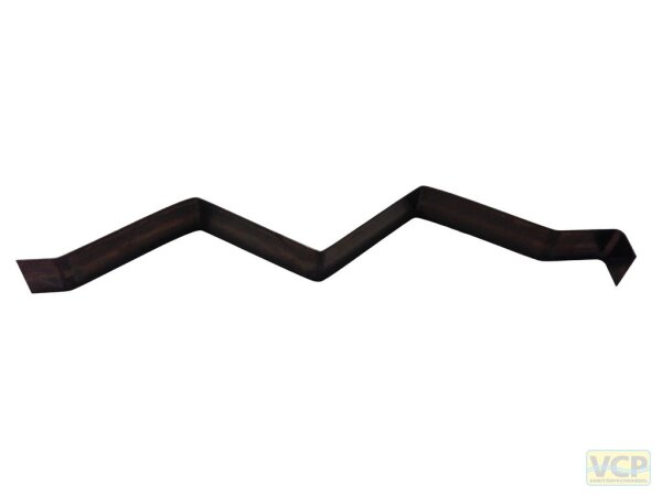 Gewellte Feder L x B 95 x 8mm für Tauchrohre mit InnenØ 15mm