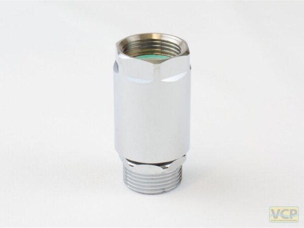 Schell Armaturen Einzelsicherung 3/4" Ig x Ag Messing chrom