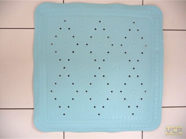 Duscheinlage ca. 55x55 cm Sinuswelle Farbe: mint