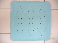 Duscheinlage ca. 55x55 cm Sinuswelle Farbe: mint