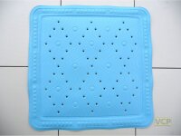 Duscheinlage ca. 55x55 cm Sinuswelle Farbe: blau