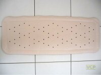 Wanneneinlage ca. 36x92 cm Sinuswelle Farbe: beige