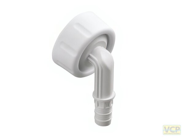 Schlauchverschraubung 90° 1" x 9mm