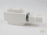 Design Ventilarmatur ARIA Set weiß Ventil, Rosette,...