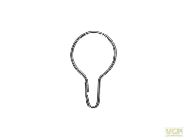 Brausevorhang Ring Ø 30mm geschlossen aus Messing