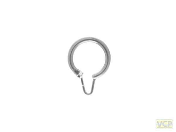 Brausevorhang Ring Ø 37mm geschlossen aus Kunststoff transparent