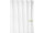 Brausevorhang weiß 2.300 x 2.000mm/15 Ösen mit Beschwerungsband waschbar bis 60°C