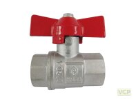 Kugelhahn 3/8" Ig mit Flügelgriff PN 25