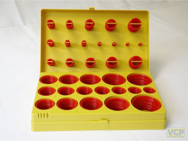 Industrie O-Ring-Box Silikon 407 Stk