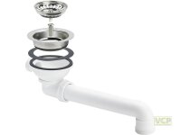 Ablaufventil 6/4" für Spülen mit 90mm...