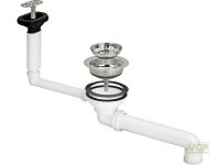 Ablaufventil für Spülen mit 90mm Ablaufloch,...