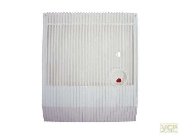 Kunststoff Luftbefeuchter weiß 27 x 31 x 4 cm mit Wasserstandsanzeige1300ml für 25m²