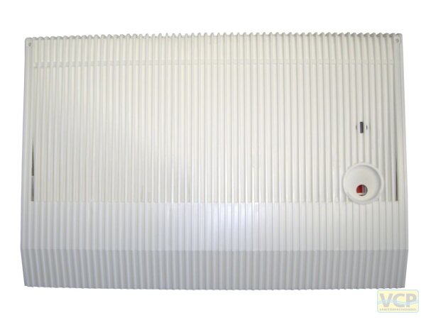 Kunststoff Luftbefeuchter weiß 48 x31 x 4 cm mit Wasserstandsanzeige 1800ml für 45m²