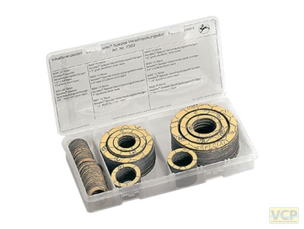 OHA-Spezial-Verschraubungsdichtungs-Sortiment 160 Stk bis + 360°C