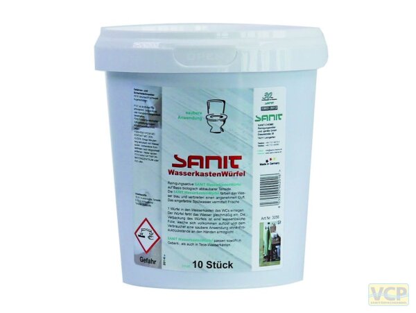 Sanit Wasserkastenwürfel für Einwurfschacht Geberit 10Stk.