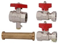 Anschlussset 1 für Wärmemengenzähler QN...