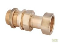 Anschlussverschraubung mit Tülle Ausgang WZ-Seite...