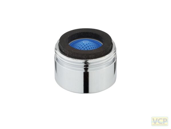 Turbulator-Strahlregler mit Sondergewinde M21x1 Ag Ø 21,0 x H 13,0mm verchromt