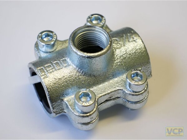 gebooriginal Serie 150 AnbohrschelleTyp ANB 3/8" x 3/8" für Stahlrohre