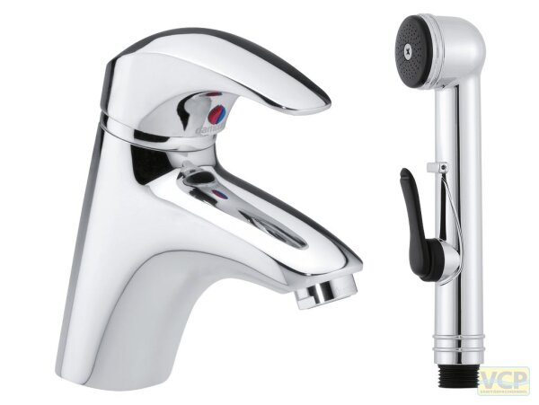 Damixa Space WT-Hebelmischer mit Handbrause und Schlauch