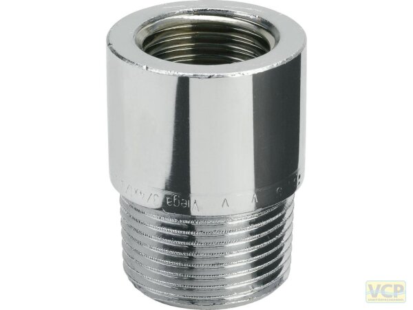 Reduzierstück Rotguss chrom 1/2"Ag x 3/8"Ig