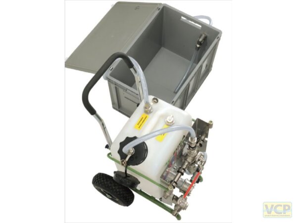 Überlaufbox für Antikalk Mobilcenter mit 2 Meter Verbindungsschlauch