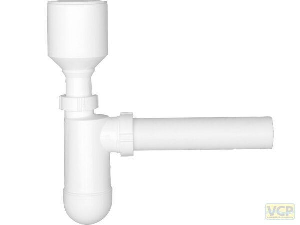 Flaschen-Sifon für Urinal 50x40 weiß