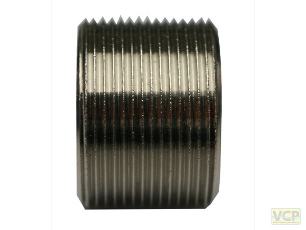 NEOPERL Gewinderohr Messing vernickelt, M22X1 X 15,5mm