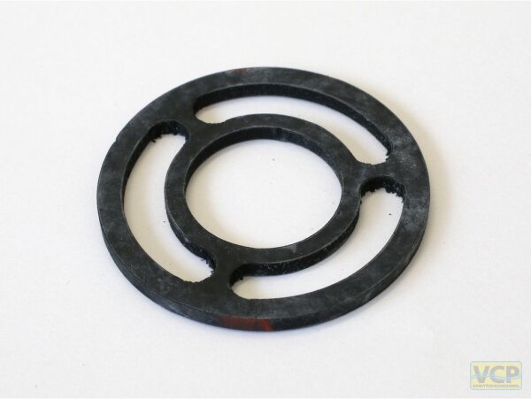 NYHALIT Dichtungen für Einstutzen-Gaszähler DN25/G4/ C2,5/G6 26x54x3mm Verschraubungen nach DIN 3376 Teil 2