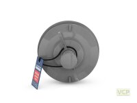 Schnellverschlussstopfen CSV 90 PVC (83-97mm), bis 0,5 bar, Länge: 100mm, EPDM / PVC