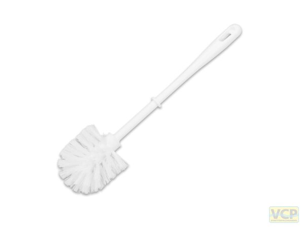 WC-Ersatzbürste weiß Kunststoffgriff mit Aufhängeloch