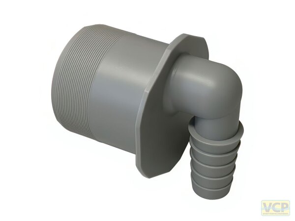 Schlauchwinkel DN 50 für 18-23mm Schlauchanschluss