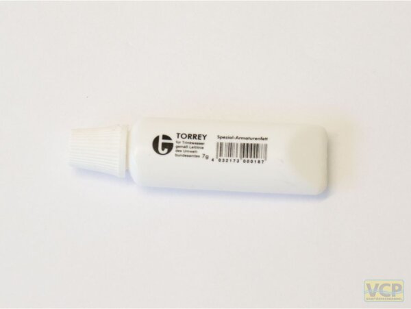 Fermit Silikonfett Glissa für Trinkwasser geeignet, 7g Tube