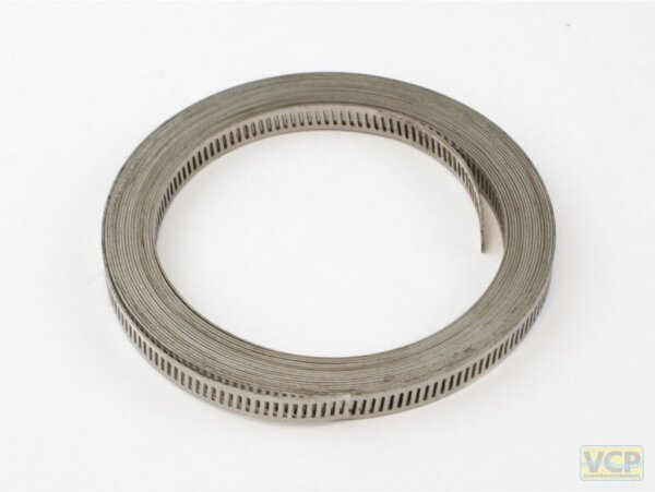 Endlosband für Schlauchschellen W2 9 mm, Länge 5 m